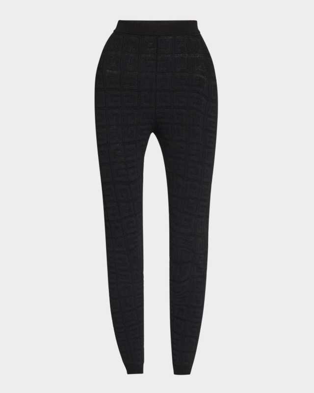 Monogram Lace Leggings